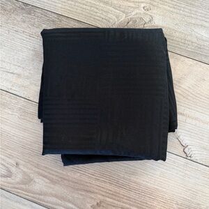 Elegant Black Shower Curtain